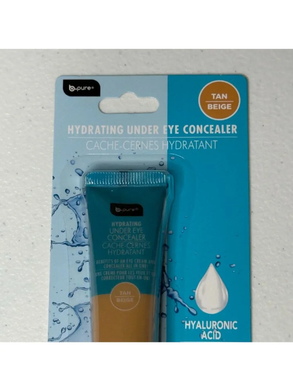 b.pure Under Eye Concealer Tan Beige Hyaluronic New